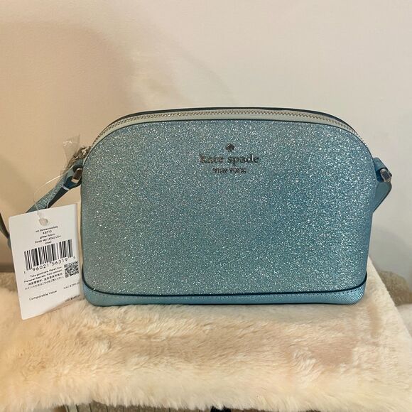 Kate Spade New York Dome Glitter Crossbody Bag - New w Tags - RARE - Picture 4 of 13